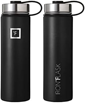 IRON °FLASK Sports Water Bottle - 22 Oz 3 Lids (Straw Lid), Leak Proof - Stainless Steel Gym & Sport Bottles for Men, Women & Kids - Double Walled, Insulated Thermos, Metal Canteen - Image 4